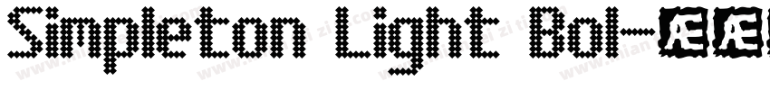 Simpleton Light Bol字体转换